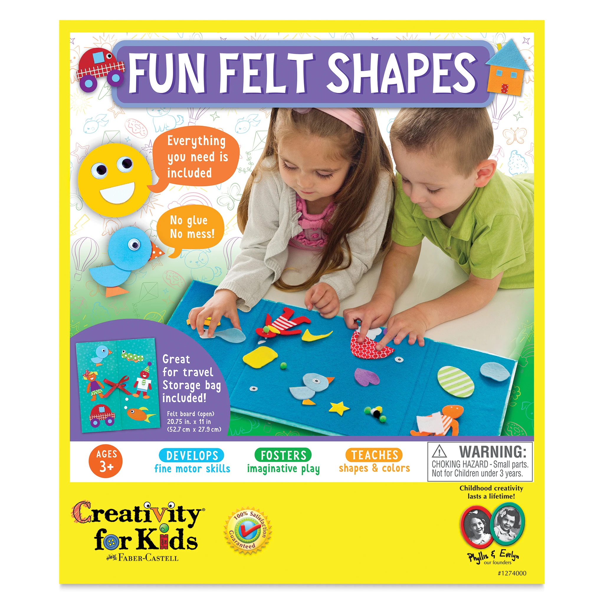 Creativity For Little Kids My First Fun Felt Shapes 1 Creativity For Little Kids My First Fun Felt Shapes