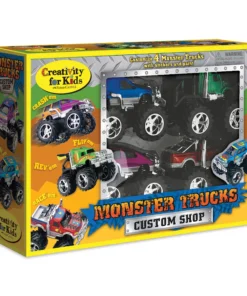 Creativity For Kids Monster Trucks Custom Shop Kit