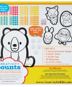 Creativity For Kids Sticker Suncatchers Kit -Canson Sale 76348 1027 10 4ww