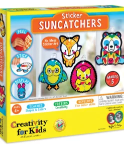 Creativity For Kids Sticker Suncatchers Kit