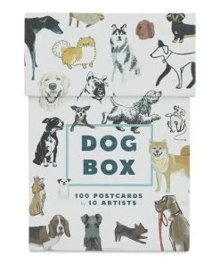 Chronicle Books Dog Box Postcard Set