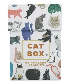 Chronicle Books Cat Box Postcard Set