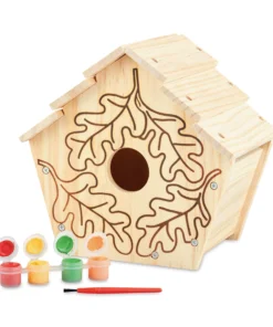 Melissa & Doug Created By Me Birdhouse Wooden Craft Kit -Canson Sale 80608 1001 5 4ww