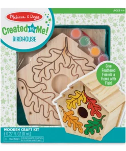Melissa & Doug Created By Me Birdhouse Wooden Craft Kit