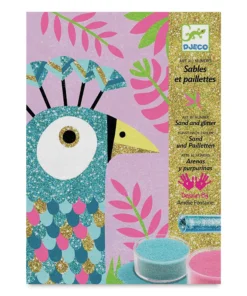 Djeco Le Grand Artist Colored Sands And Glitter Kits -Canson Sale 81013 1002 M 4ww