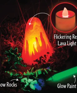 Creativity For Kids Grow N’ Glow Dinosaur Habitat -Canson Sale 81328 1001 3 4ww