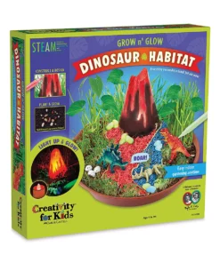Creativity For Kids Grow N’ Glow Dinosaur Habitat