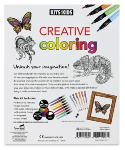 SpiceBox Creative Coloring Kit -Canson Sale 81362 1001 1 4ww
