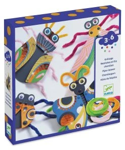Djeco Le Petit Artist Fuzzy 3D Bugs Kit