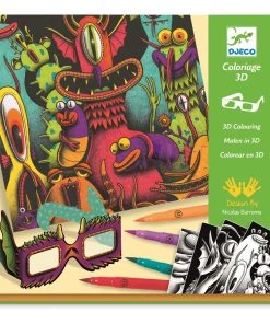 Djeco Le Grand Artist 3D Coloring Kits