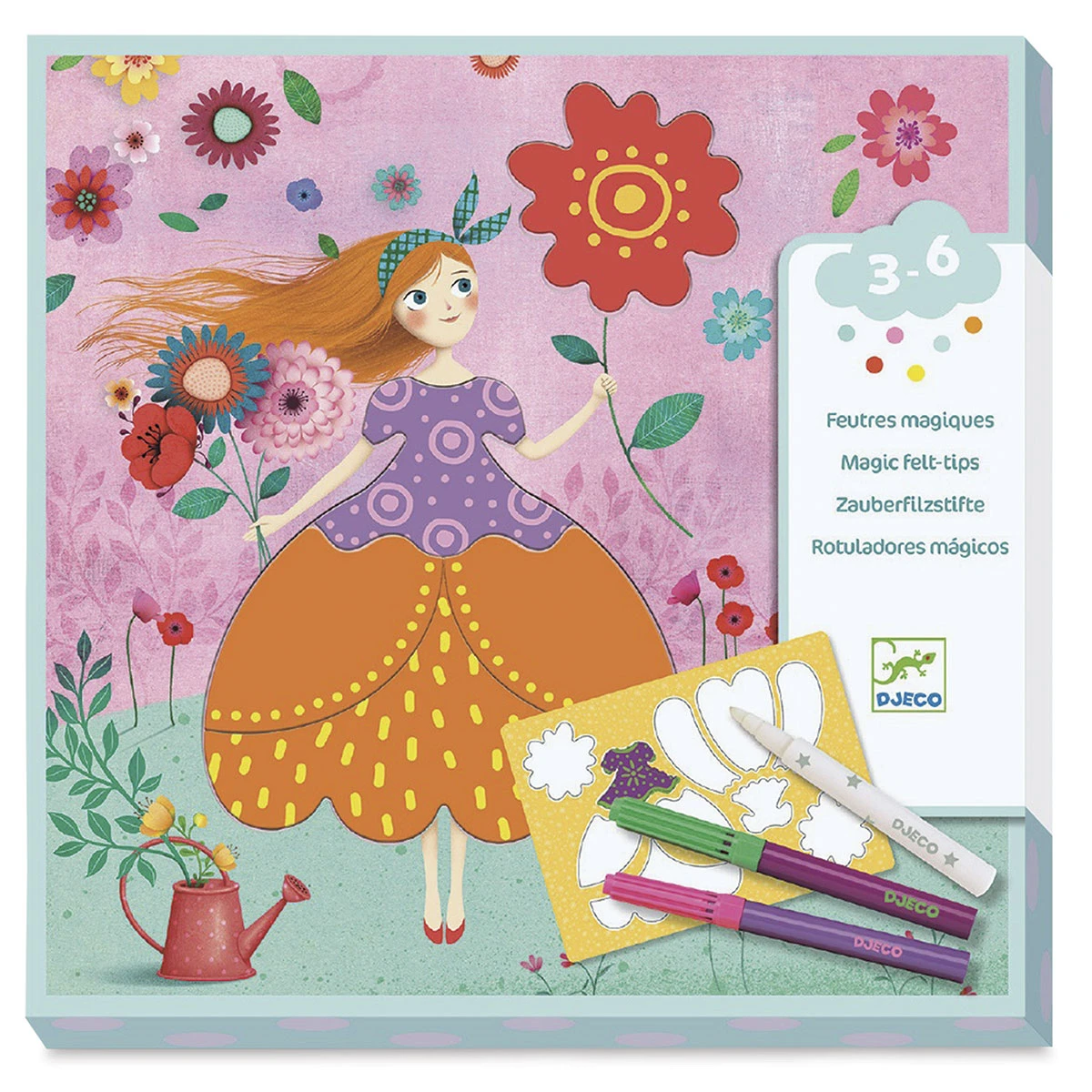 Djeco Le Petit Artist Coloring Kits 1 Djeco Le Petit Artist Coloring Kits