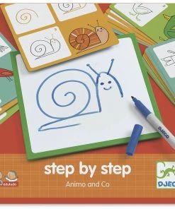 Djeco Step By Step Drawing Kits