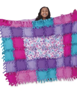 Melissa & Doug Created By Me Flower Fleece Quilt -Canson Sale 81633 1001 2 4ww