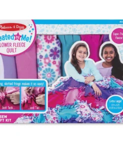 Melissa & Doug Created By Me Flower Fleece Quilt