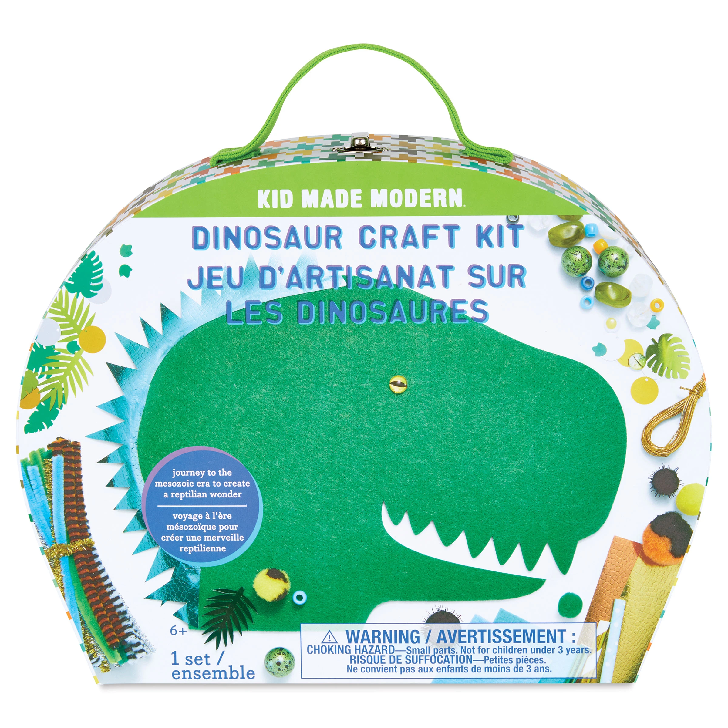 Kid Made Modern Dinosaur Craft Kit 2 Kid Made Modern Dinosaur Craft Kit - Image 2