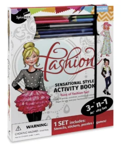 Spicebox Imagine It Fashion Activity Book