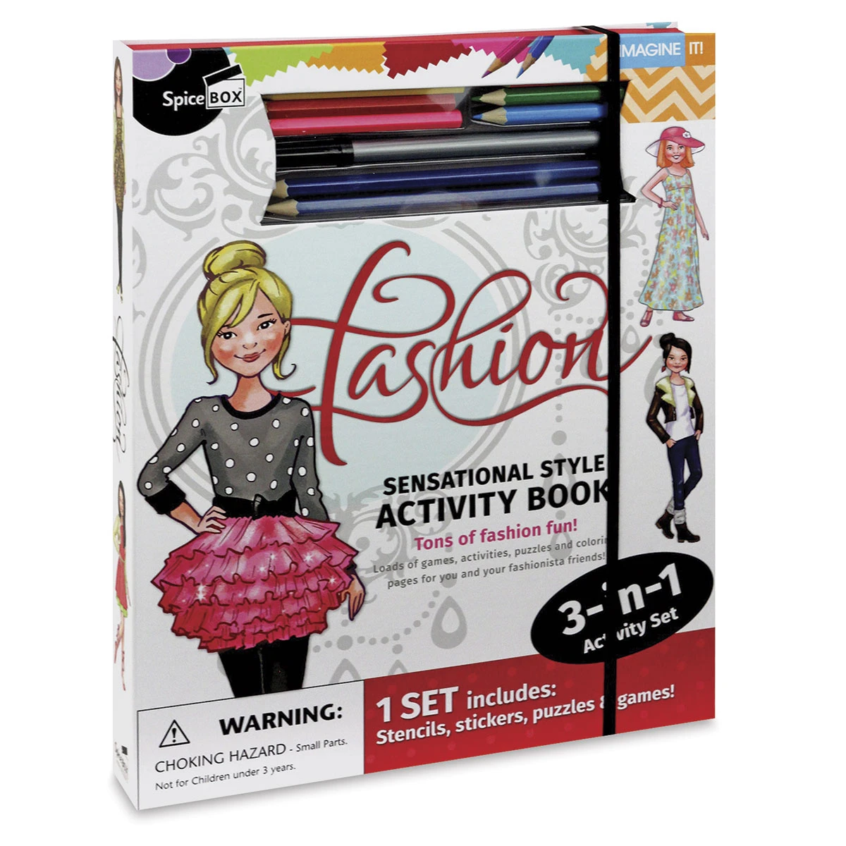Spicebox Imagine It Fashion Activity Book 1 Spicebox Imagine It Fashion Activity Book