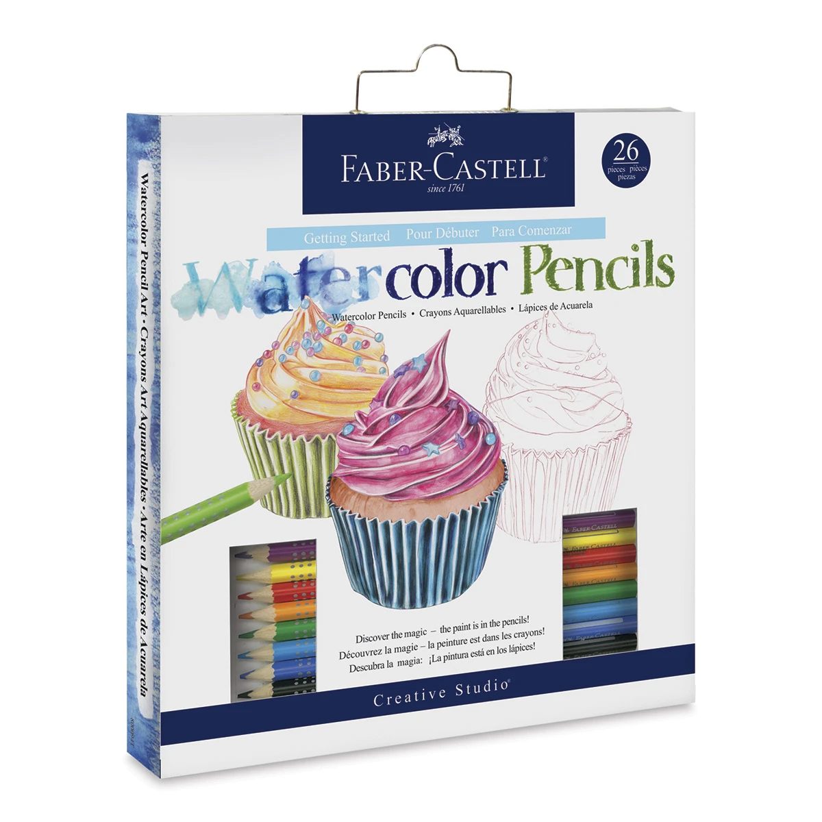 Faber-Castell FaberCastell Creative Studio Getting Started Watercolor Pencil Set 1 Faber-Castell FaberCastell Creative Studio Getting Started Watercolor Pencil Set