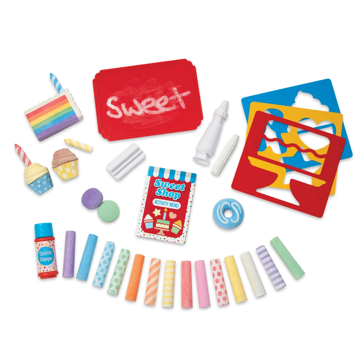 Melissa & Doug Sweet Shop Chalk Play Set 1 Melissa & Doug Sweet Shop Chalk Play Set