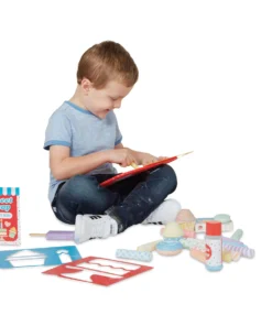 Melissa & Doug Sweet Shop Chalk Play Set 7 Melissa & Doug Sweet Shop Chalk Play Set -Canson Sale 81801 1002 2 4ww