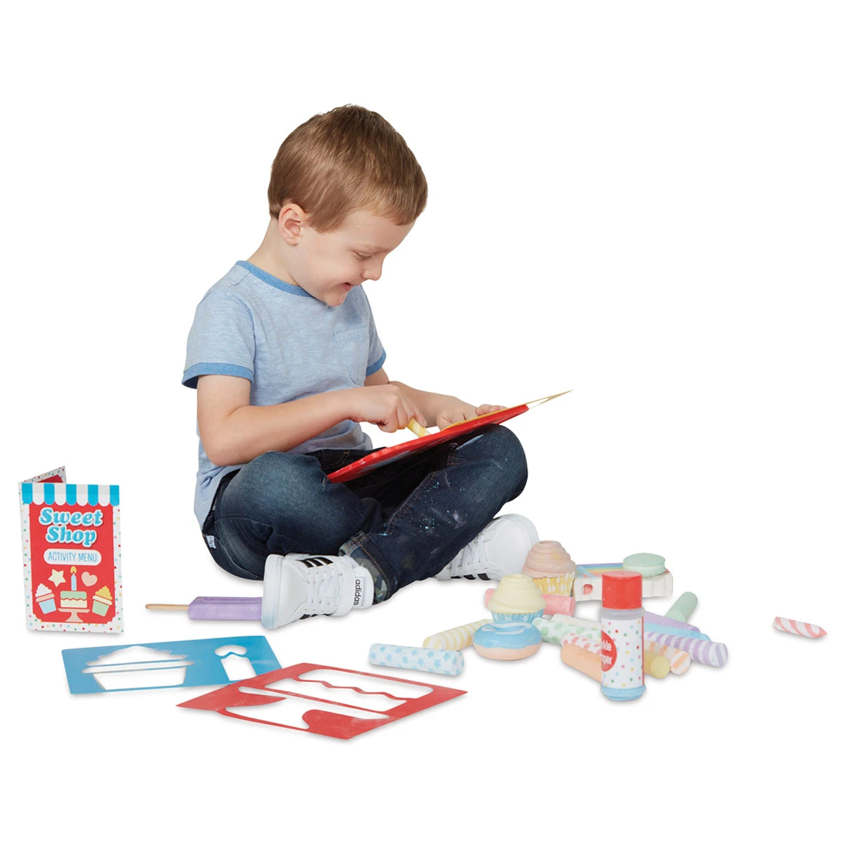 Melissa & Doug Sweet Shop Chalk Play Set 4 Melissa & Doug Sweet Shop Chalk Play Set - Image 4