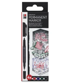Marabu Graphix Permanent Marker Sets