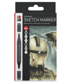 Marabu Graphix Sketch Marker Sets