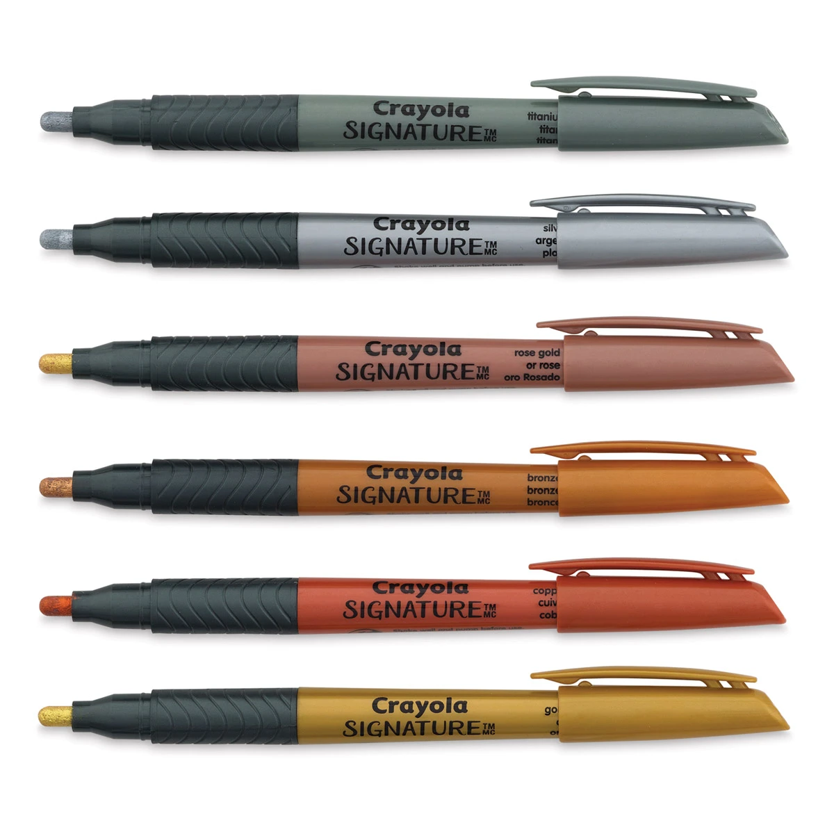 Crayola Signature Liquid Metal Craft Marker Set 4 Crayola Signature Liquid Metal Craft Marker Set - Image 4