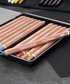 Cretacolor The Brilliants Metallic Drawing Set -Canson Sale 82516 1012 8 4ww