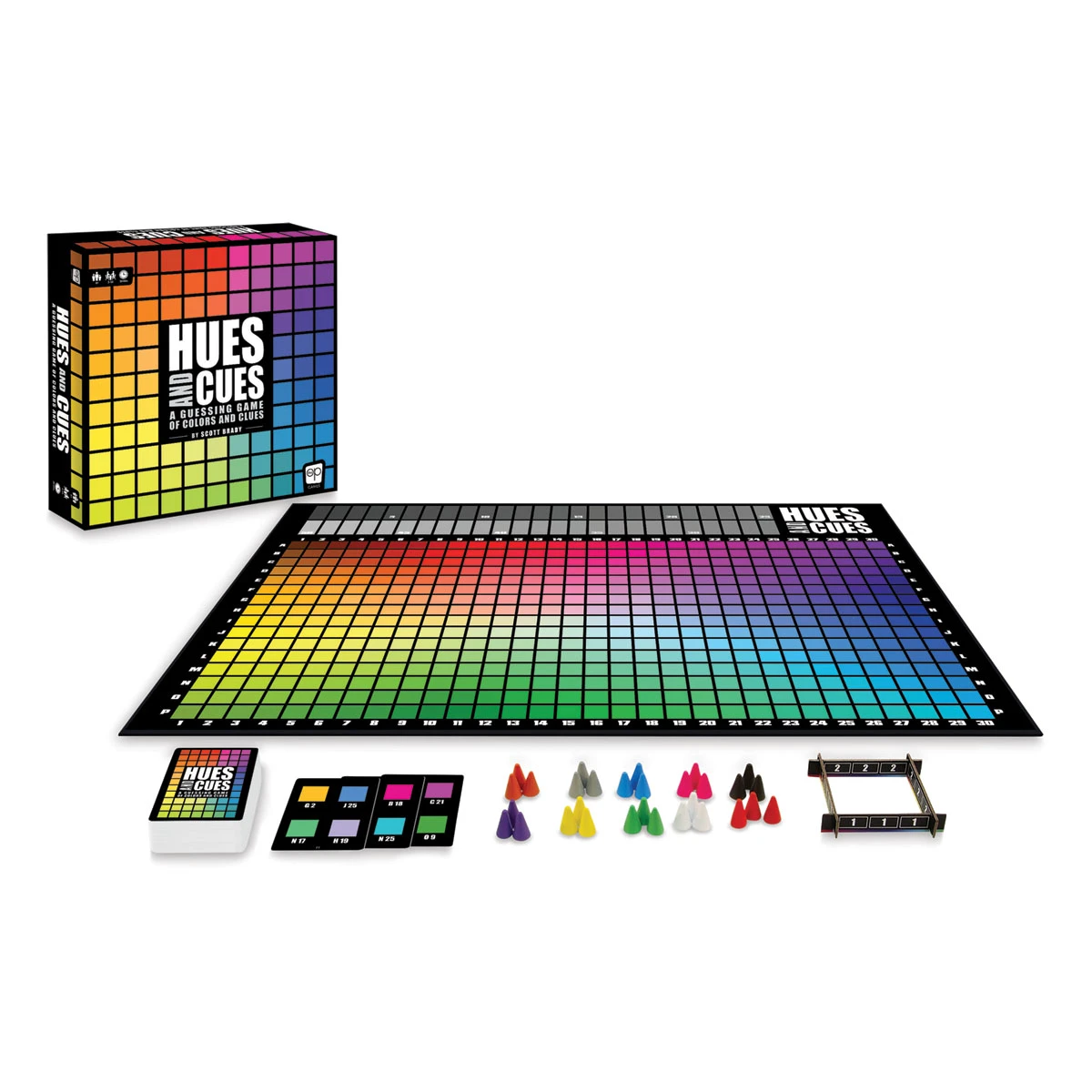 USAopoly Hues & Cues: A Guessing Game Of Colors And Clues 2 USAopoly Hues & Cues: A Guessing Game Of Colors And Clues - Image 2