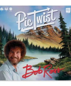 USAopoly PicTwist Bob Ross Puzzle Game