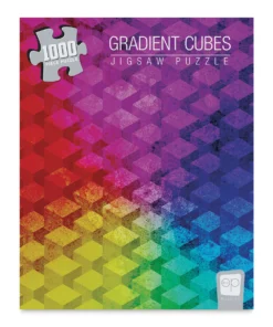 USAopoly Gradient Cubes 1000 Piece Puzzle