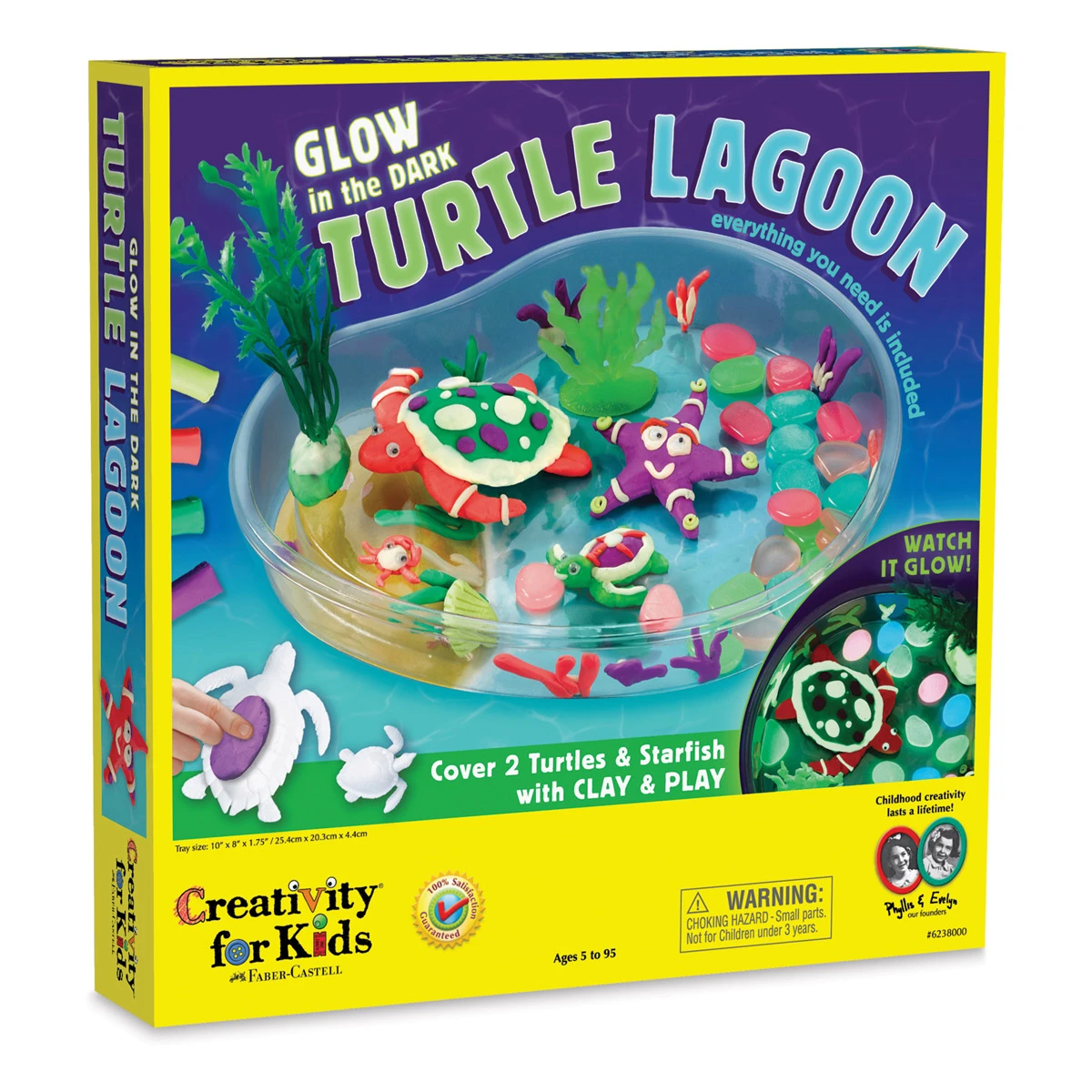 Creativity For Kids Glow In The Dark Turtle Lagoon Set 1 Creativity For Kids Glow In The Dark Turtle Lagoon Set