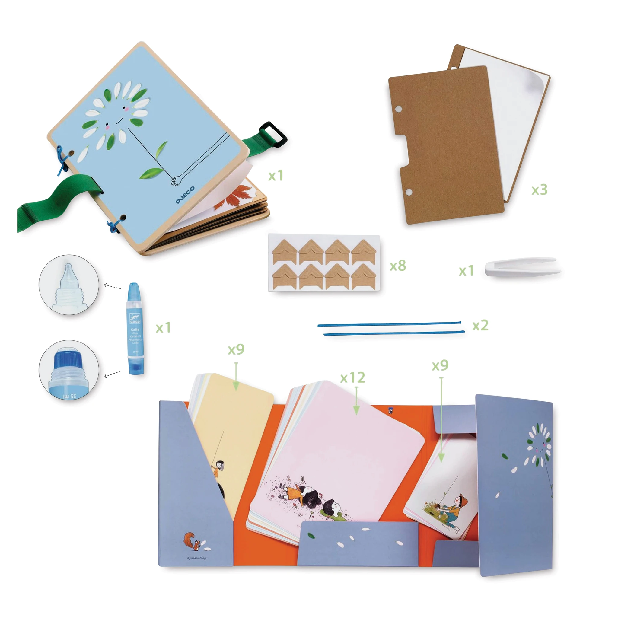 Djeco Do It Yourself Nature Press Book Kit 2 Djeco Do It Yourself Nature Press Book Kit - Image 2