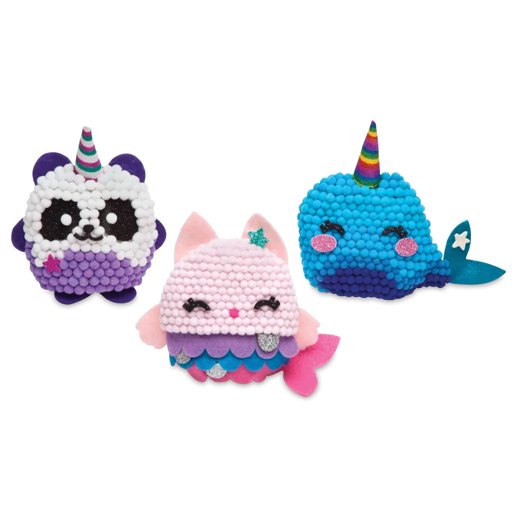 CraftTastic DIY Mythical Pom Animals Kit 3 CraftTastic DIY Mythical Pom Animals Kit - Image 3