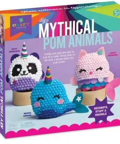 CraftTastic DIY Mythical Pom Animals Kit