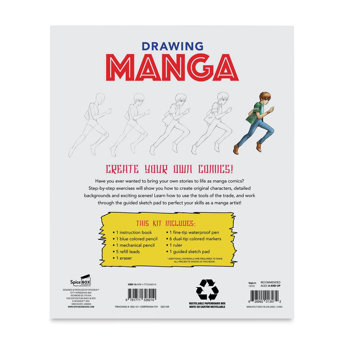 SpiceBox Petit Picasso Drawing Manga Kit 3 SpiceBox Petit Picasso Drawing Manga Kit - Image 3