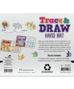SpiceBox Imagine It! Trace And Draw Hand Art Kit -Canson Sale 83772 1001 2 4ww