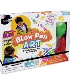 SpiceBox Imagine It! Blow Pen Art Kit