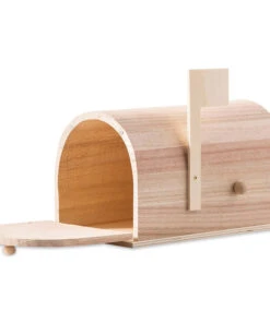 Park Lane Unfinished Wood Mailbox