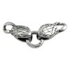 John Bead Stainless Steel Antique Silver Clasps