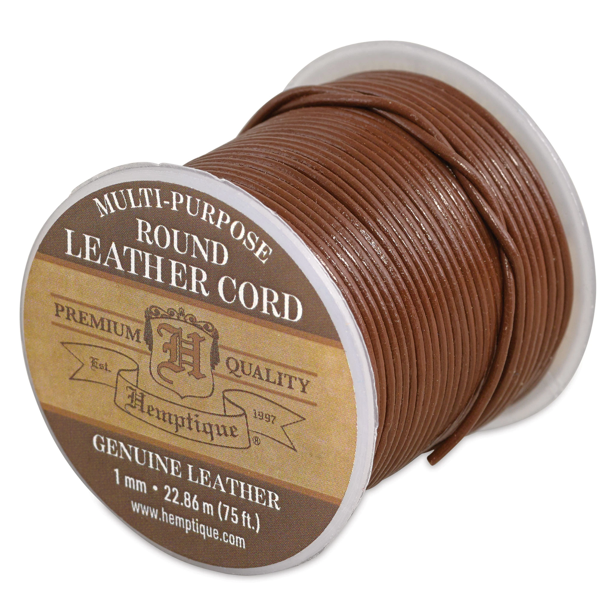 Hemptique Round Leather Cord 3 Hemptique Round Leather Cord - Image 3