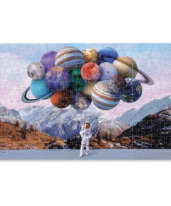 Galison Space Bound 300 Piece Lenticular Puzzle -Canson Sale 85009 1020 2 4ww