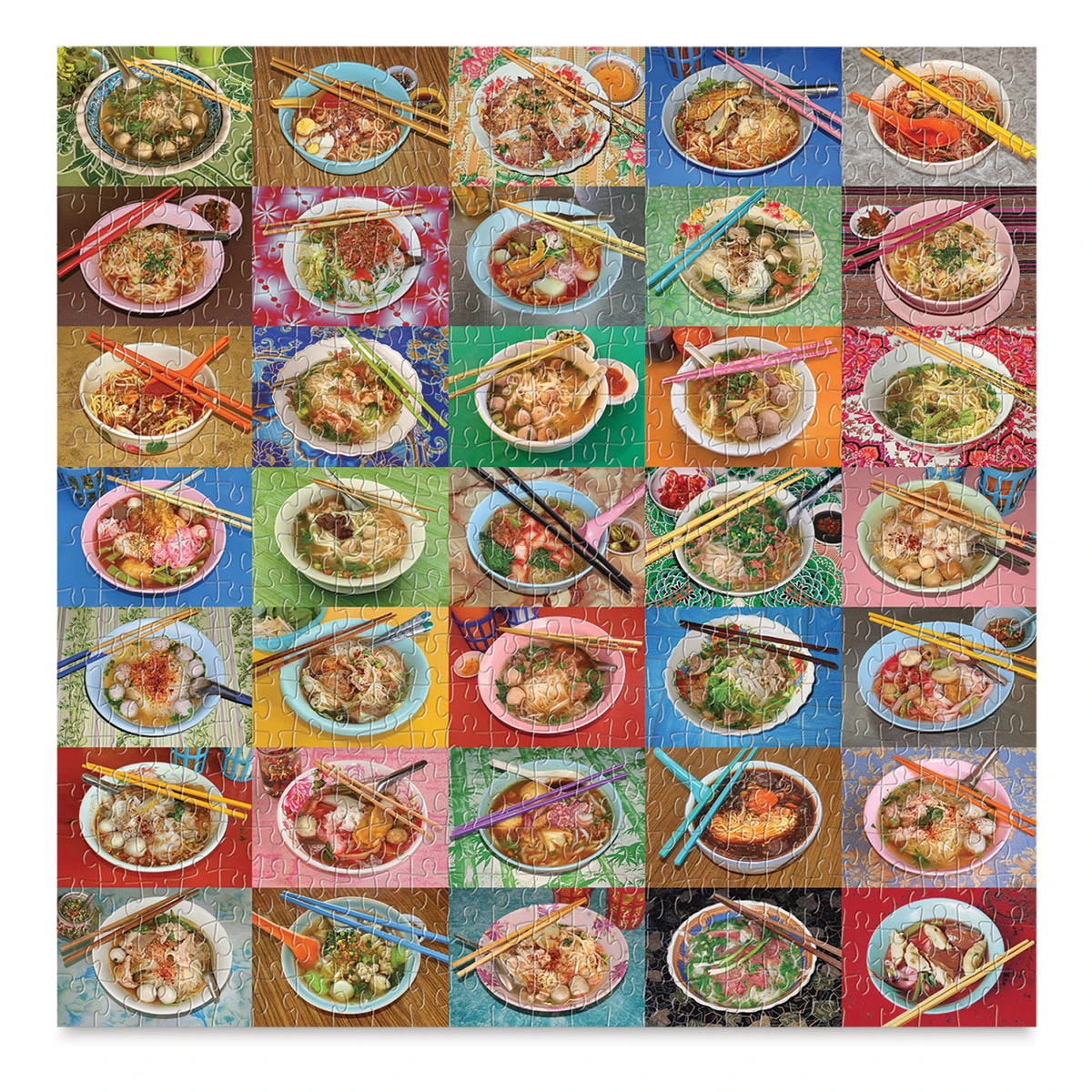 Galison Noodles For Lunch 500 Piece Puzzle 2 Galison Noodles For Lunch 500 Piece Puzzle - Image 2