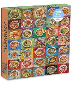 Galison Noodles For Lunch 500 Piece Puzzle