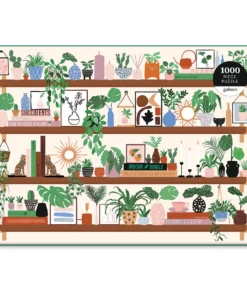 Galison Plant Shelfie 1000 Piece Puzzle 6 Galison Plant Shelfie 1000 Piece Puzzle -Canson Sale 85009 1024 2 4ww