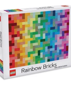 Chronicle Books LEGO Rainbow Bricks 1000 Piece Puzzle