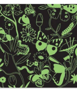 Mudpuppy Butterflies Illuminated Glow In The Dark 500 Piece Puzzle -Canson Sale 85009 1026 3 4ww