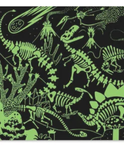 Mudpuppy Dinosaurs Illuminated Glow In The Dark 500 Piece Puzzle -Canson Sale 85009 1027 3 4ww