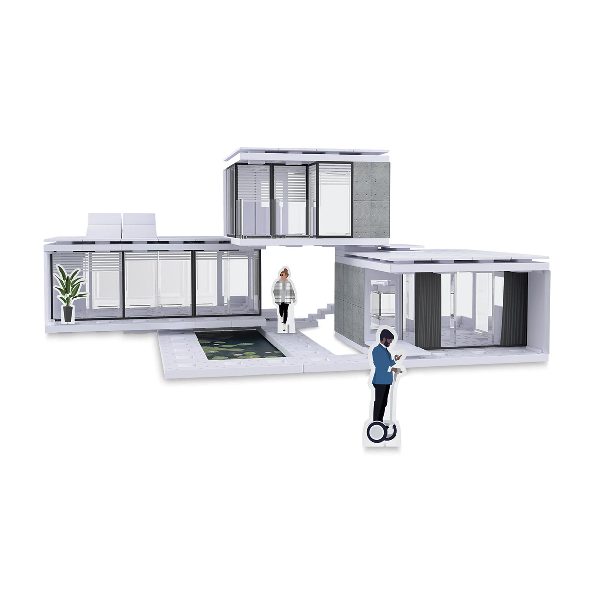 Arckit 200 Sqm Architectural Model Building Kit 2 Arckit 200 Sqm Architectural Model Building Kit - Image 2